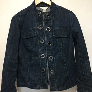 CHRISTOPHER & BANKS DENIM JACKETS SIZE S